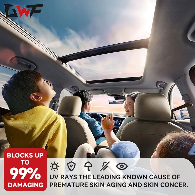 CR Ultra Hd 2ply Window Film Auto Car Tinted Film Irr 100% UV Protection Solar Protection Nano Ceramic Window Tint film