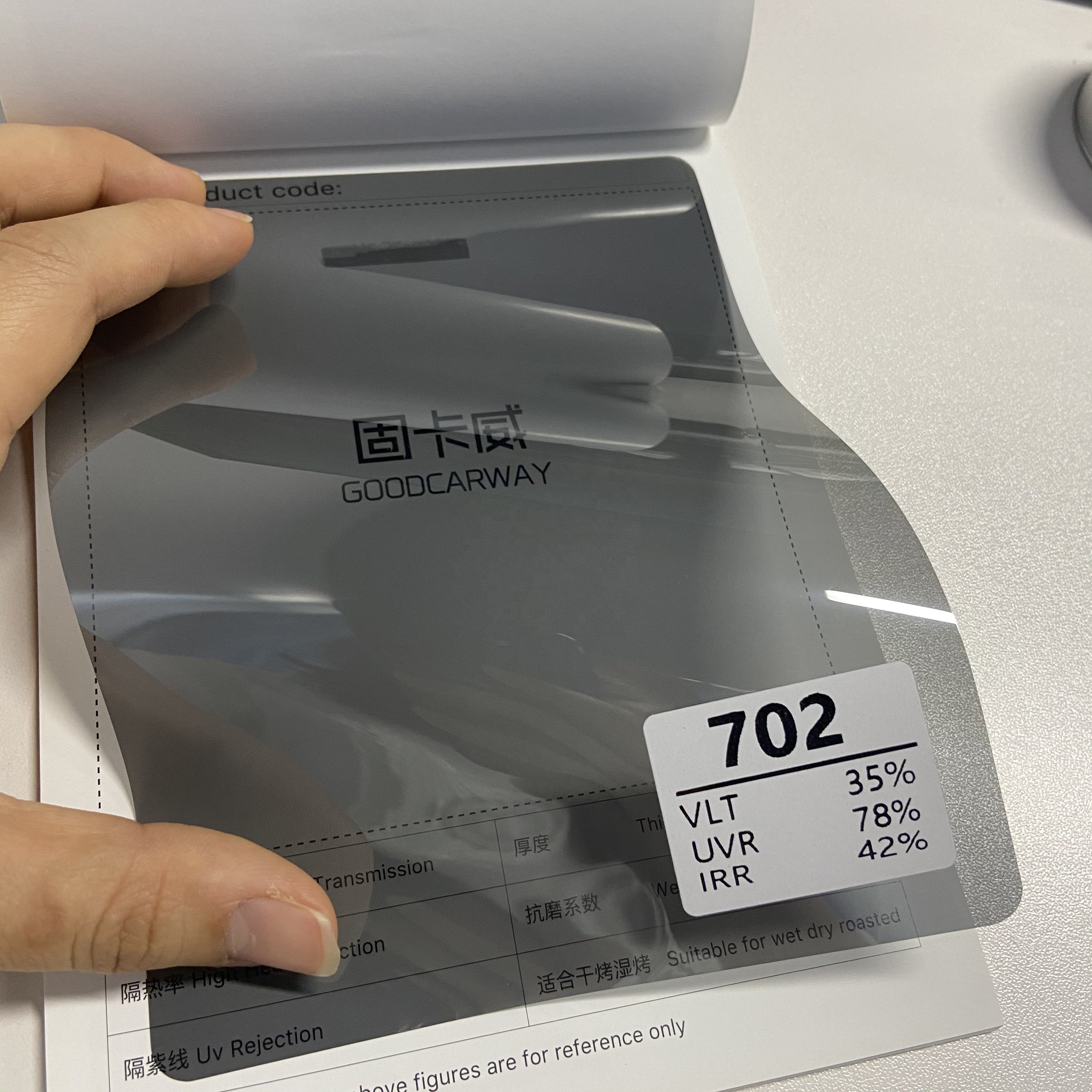 Factory Price 2PLY Window Film Car Window Protection Film Car UV Block Solar Window Tint Car Film