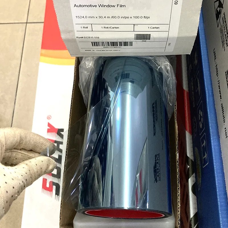 1.52*30M 2ply IR7080 Light Blue 70% Vlt Sun Control IRR 80% Car Windshield Tint Nano Ceramic Film