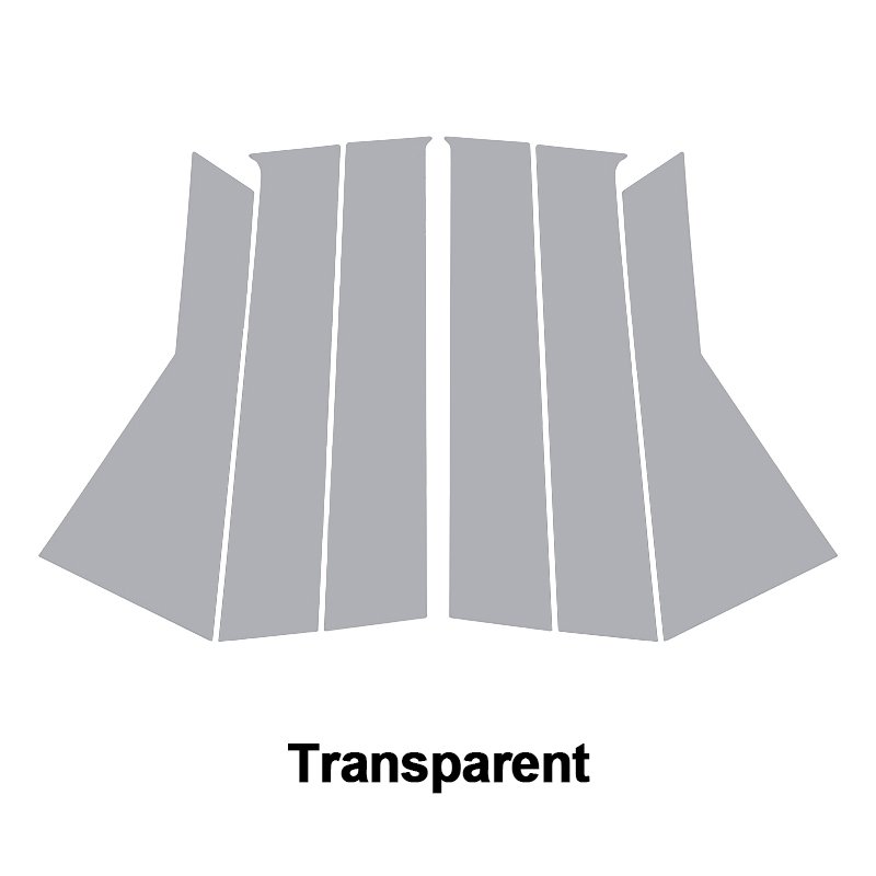 Suitable for Dodge Journey 2009-2020 2019 2018 2017 TPU transparent exterior window protective film column exterior sticker