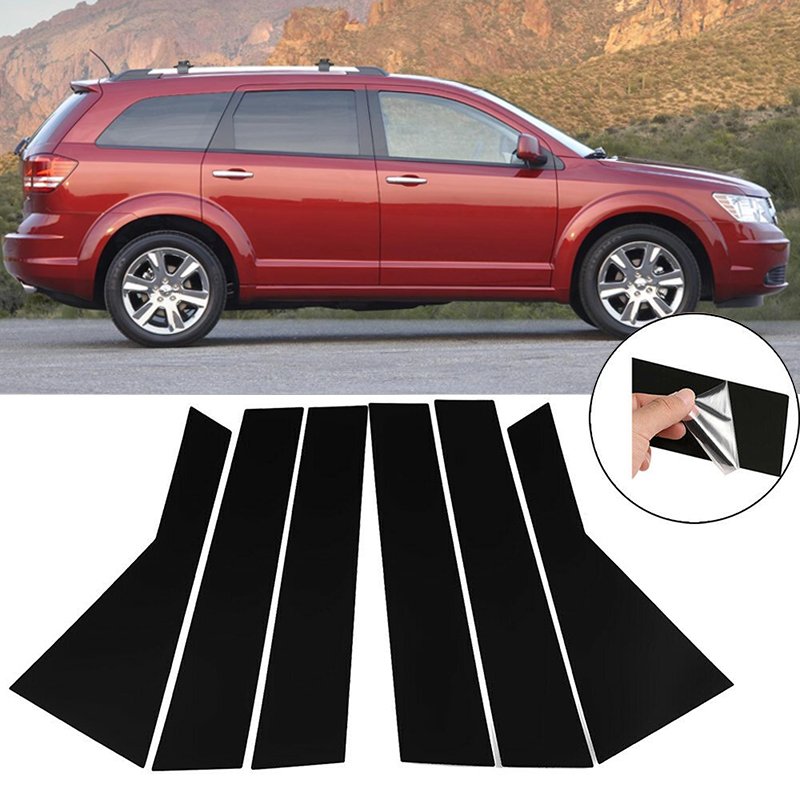 Suitable for Dodge Journey 2009-2020 2019 2018 2017 TPU transparent exterior window protective film column exterior sticker