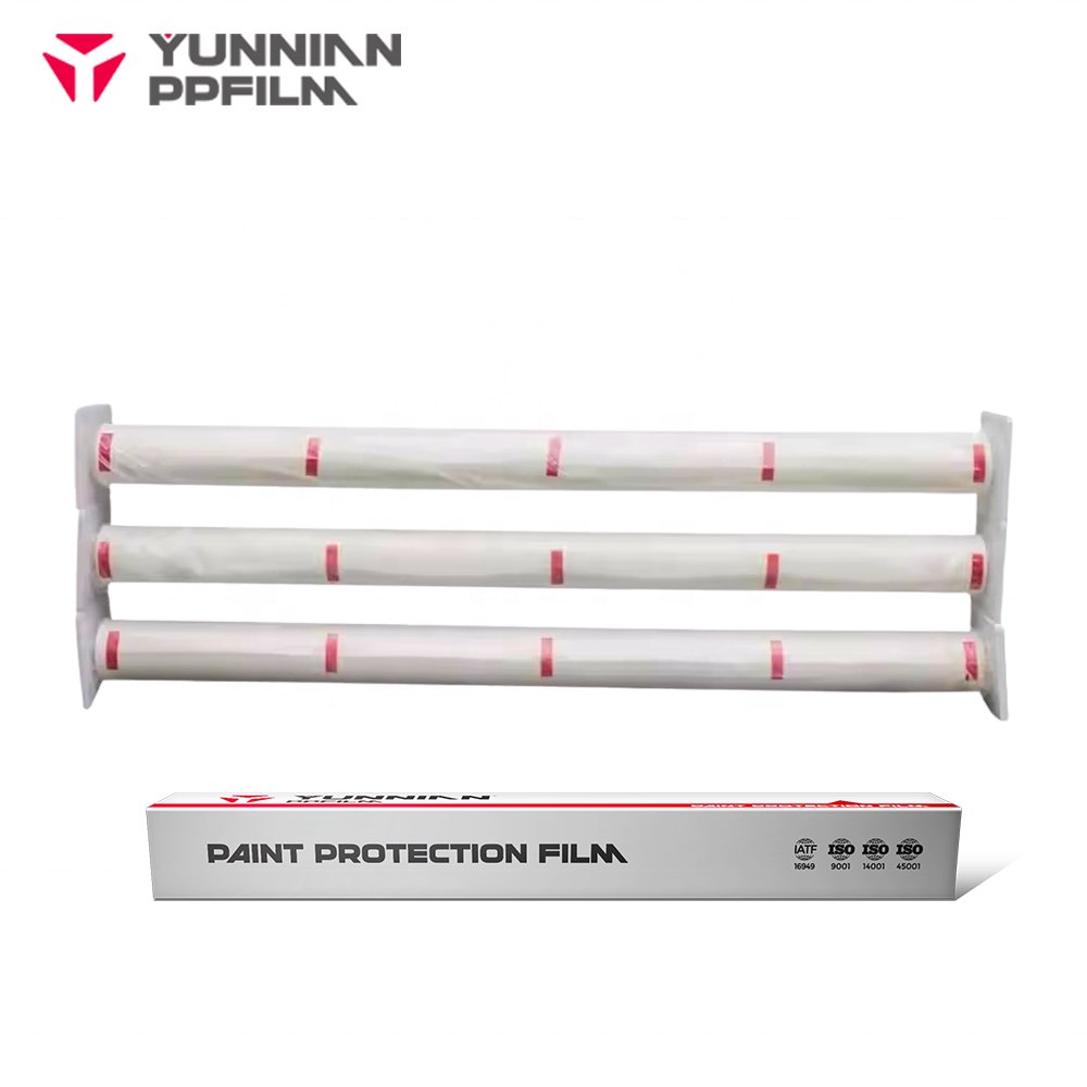 High Glossy Transparent TPU Self-Healing Nano Anti-Scratch Car Films Sand Proof Body Protection Wrap in Business Style PPF Roll