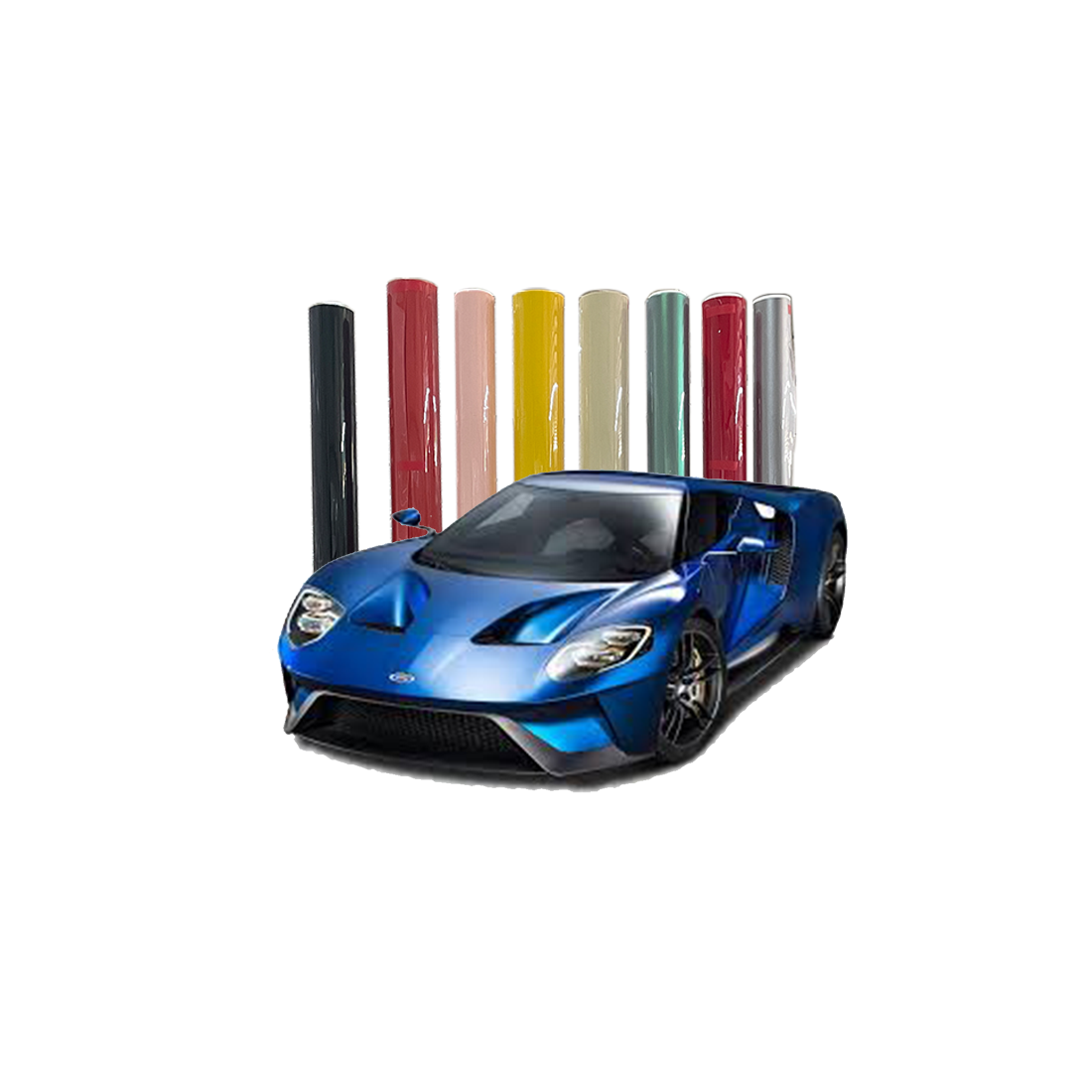 Car Film Self-repair Anti-yellowing Anti-scratch Color Ppf Tpu 7.5mil 5*50FT Color Ppf Body Tpu Ppf Roll for Cars Tpu Vinyl