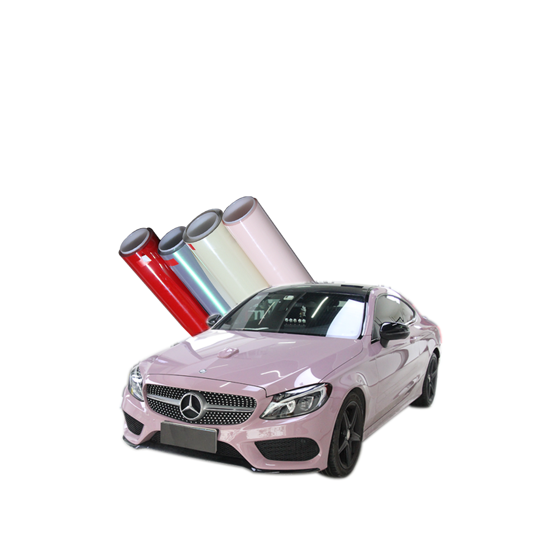 Car Film Self-repair Anti-yellowing Anti-scratch Color Ppf Tpu 7.5mil 5*50FT Color Ppf Body Tpu Ppf Roll for Cars Tpu Vinyl