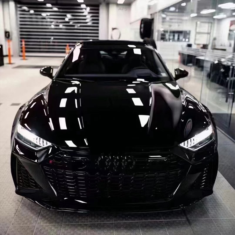 Super Glossy 7.5mil PPF Black Color Film Self Healing Anti-Scratch Car Paint Protection UV Proof 1.52*15M TPU TPH Car Wrapping
