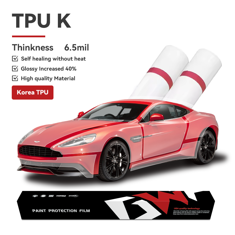 TPU K Clear TPU PPF 1.52x15m Anti Yellow paint protection film For Car body window tint Paint protective film tpu ppf