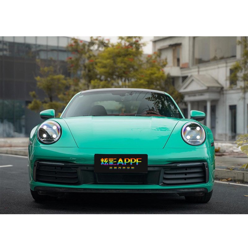 Color Change Film Colorful Ppf Wrap Car Vinyl Tint Protective Sticker Vinyl Wrap Crystal Light Green For Car