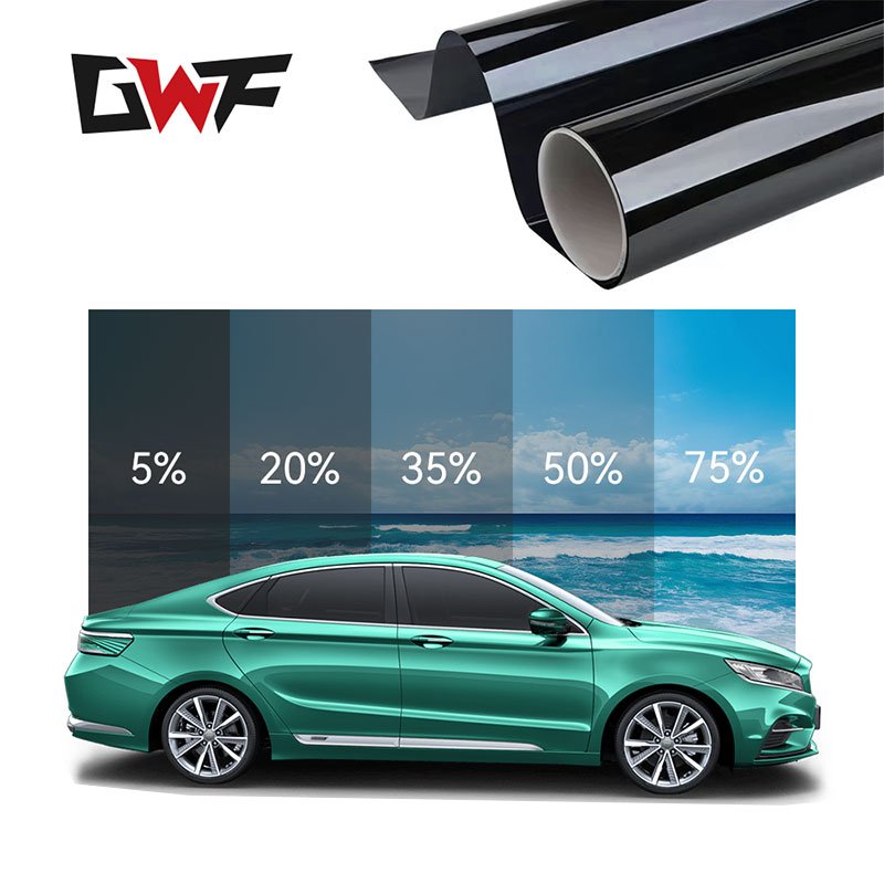 GWF Sun Heat Control Nano Ceramic Solar polarized Car Window Tint UV Protection Solrex 2 Ply Car Tints glass car window film