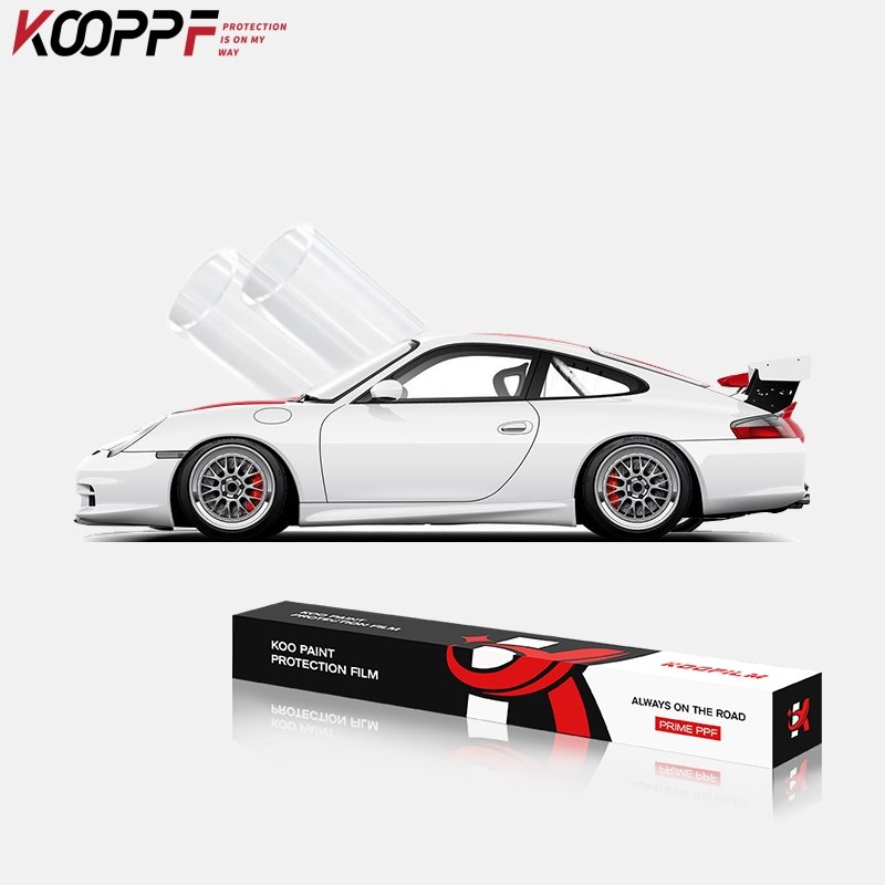 KOOPPF USA TPU PPF 7.5mil-9.5mil thickness paint protection film ppf 1.52*15M Self Healing car wrap vinyl transparent TPU Film