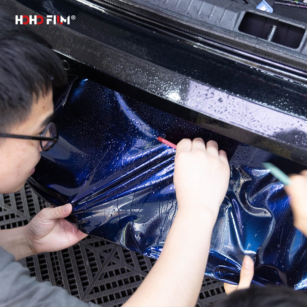 HOHOFILM Colored Paint Protection Film Muti-colors Self Healing Car Body Stickers Color Changing TPU PPF Paint Protection Film