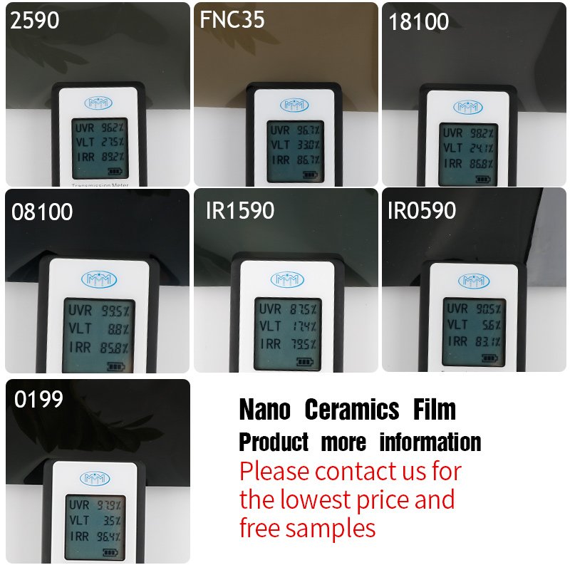 UV400 auto nano ceramic high thermal insulation film Car solar glass window film