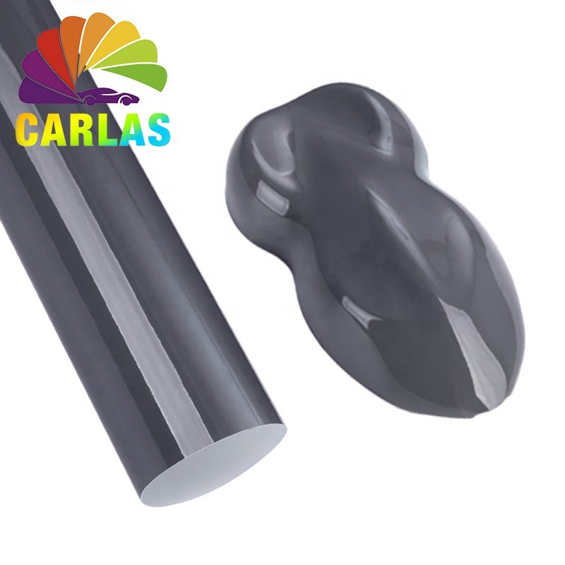Glossy Crystal Nardo Gray Car Wraps Vinyl Film Ultra Glossy Vinyl Wrap Car Color Changing Film Anti-Scratch
