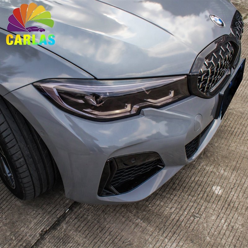 Glossy Crystal Nardo Gray Car Wraps Vinyl Film Ultra Glossy Vinyl Wrap Car Color Changing Film Anti-Scratch