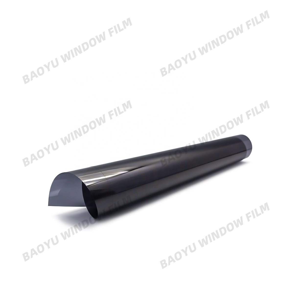 Car Window Film P-K18 Dyed Charcoal Tint PET Fashion Windows Tint Small Size 1 Roll Anti UV Baoyu 1.52*30 M/roll 1.8mil 3H