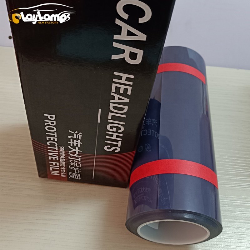 Factory Price TPU automotive light tail light protection film TPU colored film for car headlight PPF film