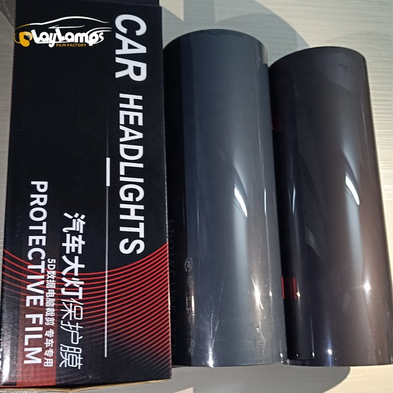 Factory Price TPU automotive light tail light protection film TPU colored film for car headlight PPF film