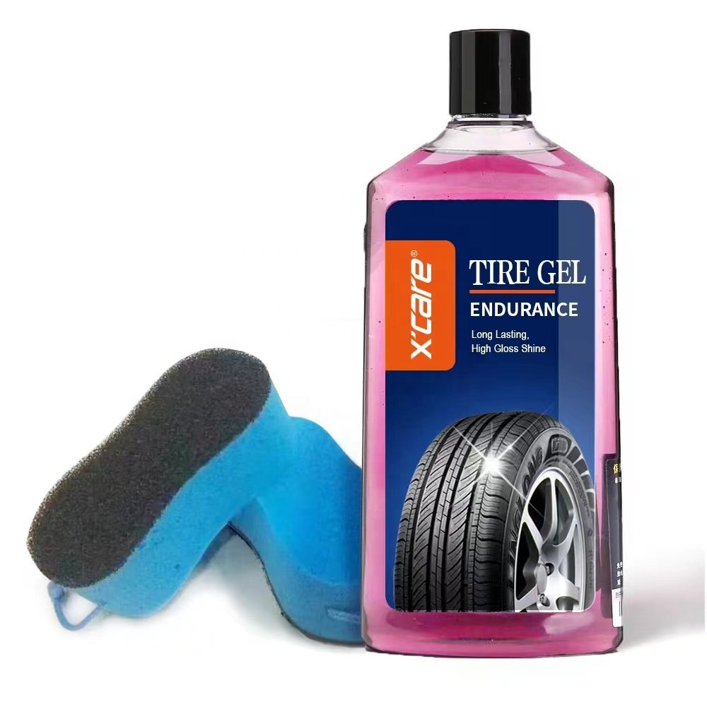 2024 Made in China Good Quality Car Care Product Look Wet Tire Gloss Gel 500ml