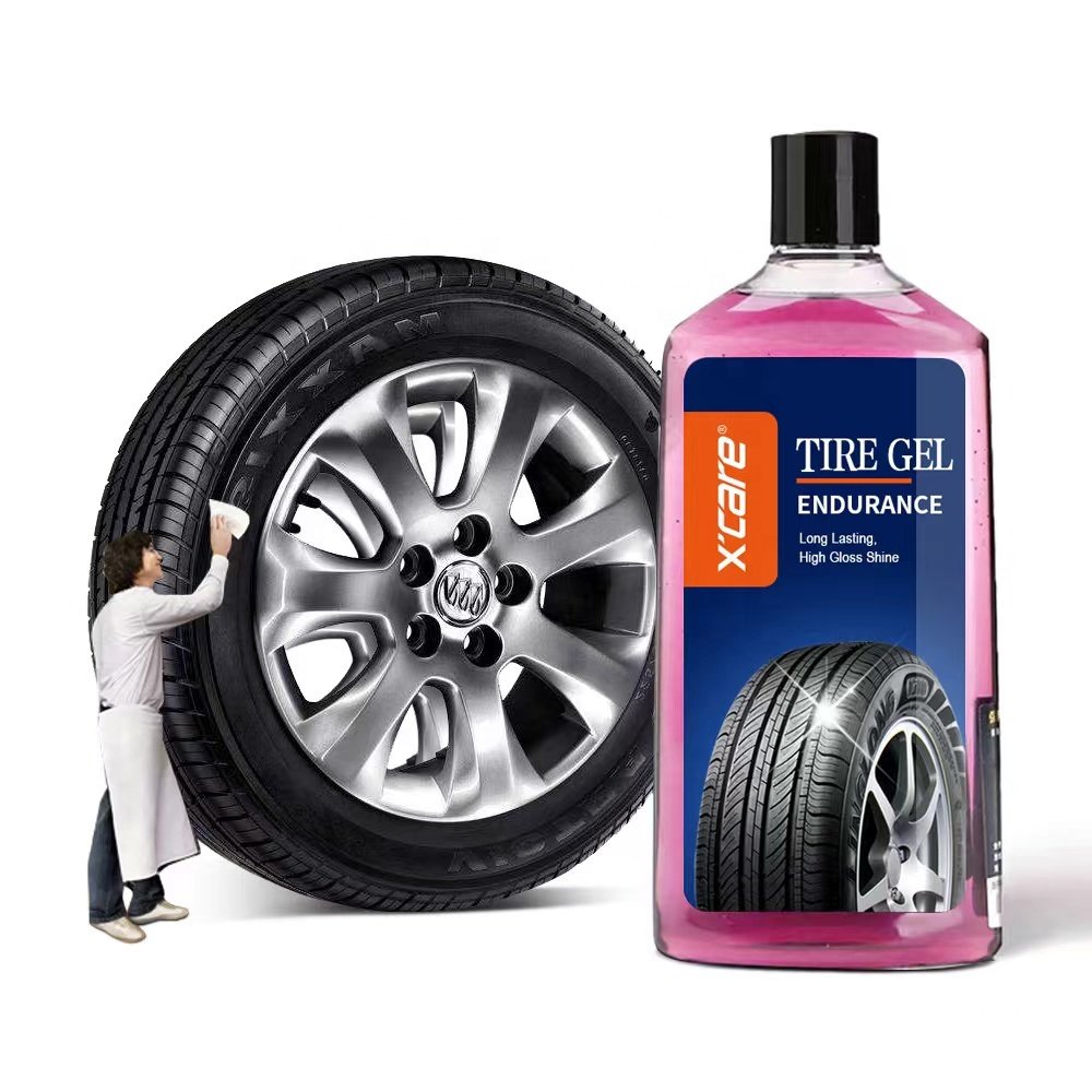 2024 Made in China Good Quality Car Care Product Look Wet Tire Gloss Gel 500ml