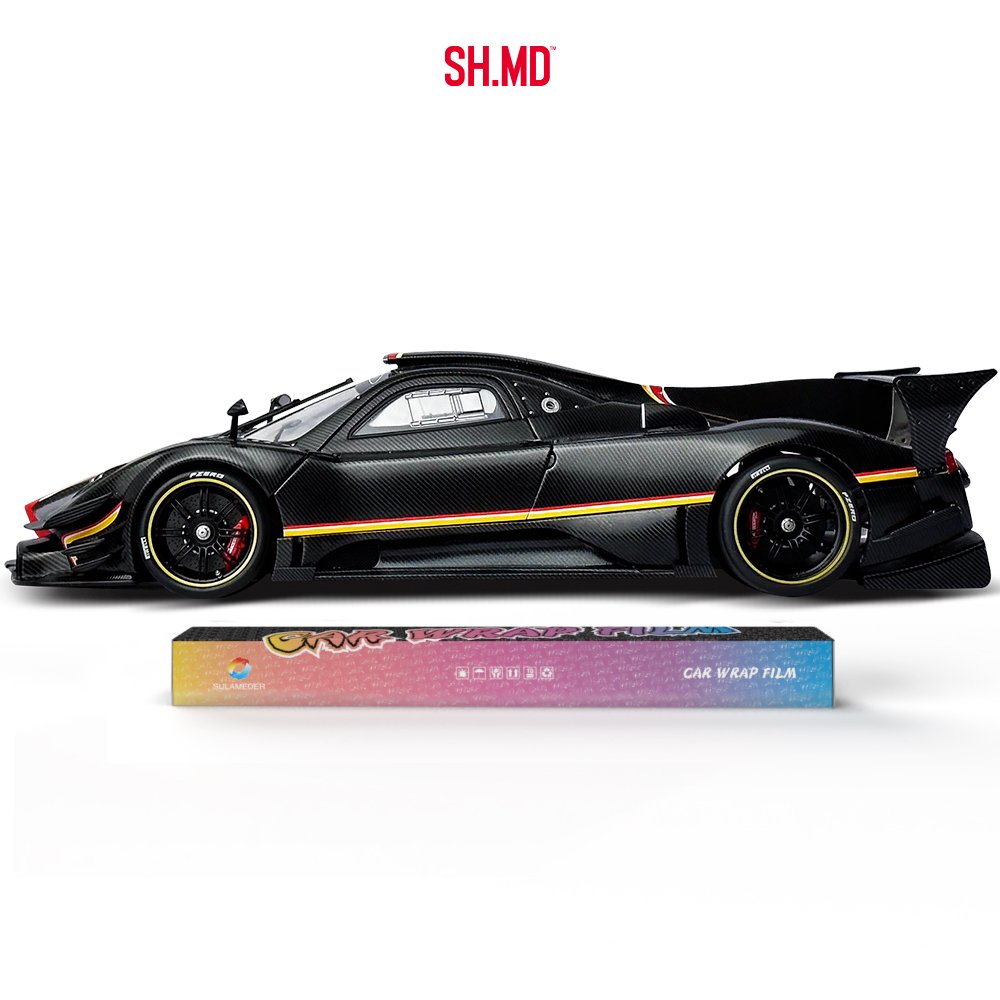 Anti Scratch Self Adhesive TPU Car Body Stickers Nano Coating Black Carbon Fiber Film Car Paint Protection Film Carbon TPU PPF