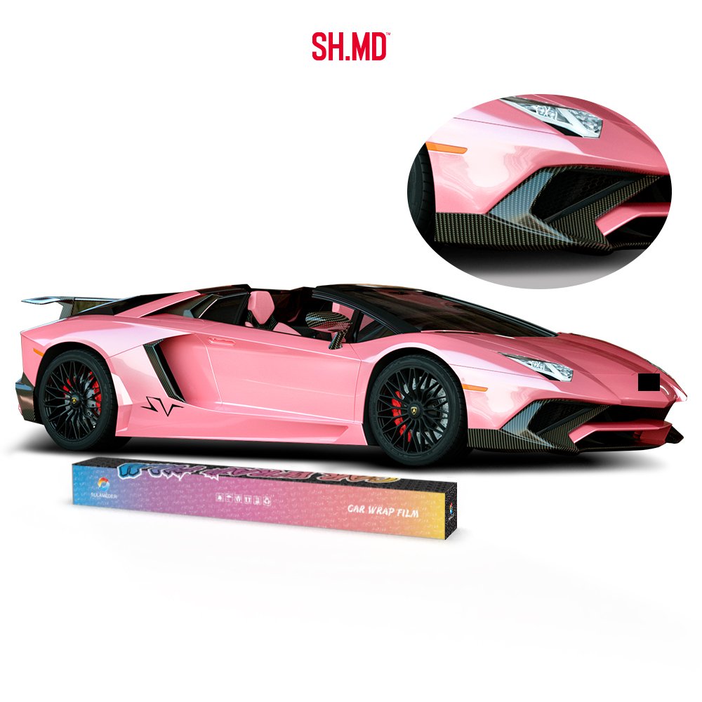 Anti Scratch Self Adhesive TPU Car Body Stickers Nano Coating Black Carbon Fiber Film Car Paint Protection Film Carbon TPU PPF
