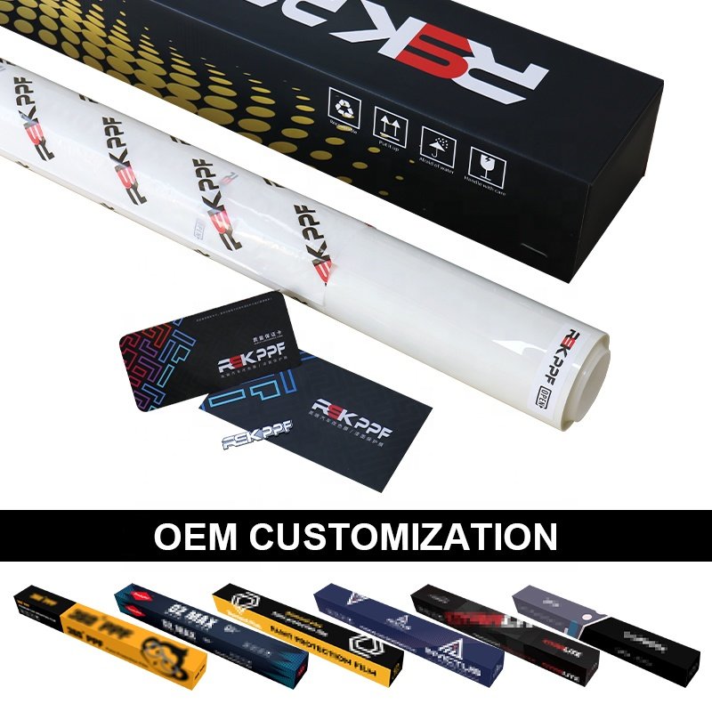 Glossy Black TPU PPF High Quality Piano Black Wholesale Car Body Film Paint Protection Film Custom Car Films