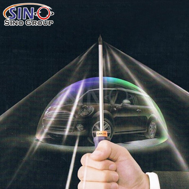 Glossy TPU 7.5 Mil Heat Healing Clear Scratch Car Wrap Cast Vinyl Stone Guard Paint Protection Film Car Stickers
