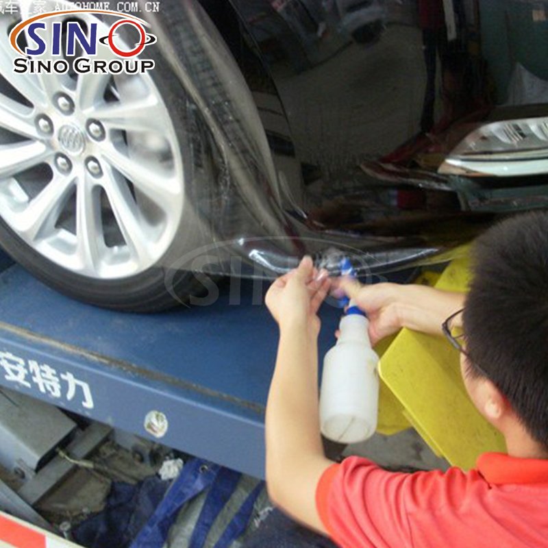 Glossy TPU 7.5 Mil Heat Healing Clear Scratch Car Wrap Cast Vinyl Stone Guard Paint Protection Film Car Stickers