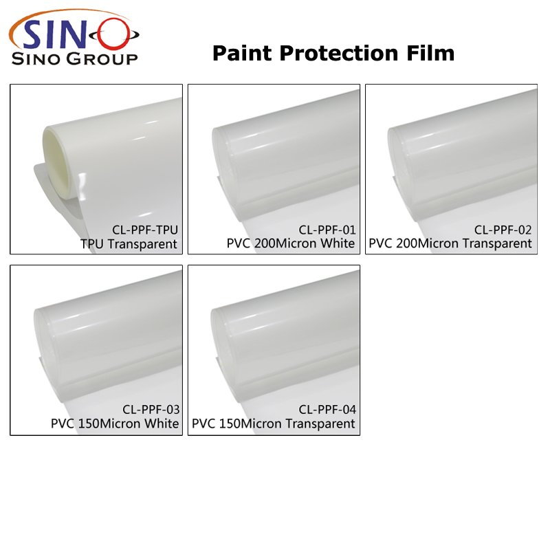 Glossy TPU 7.5 Mil Heat Healing Clear Scratch Car Wrap Cast Vinyl Stone Guard Paint Protection Film Car Stickers