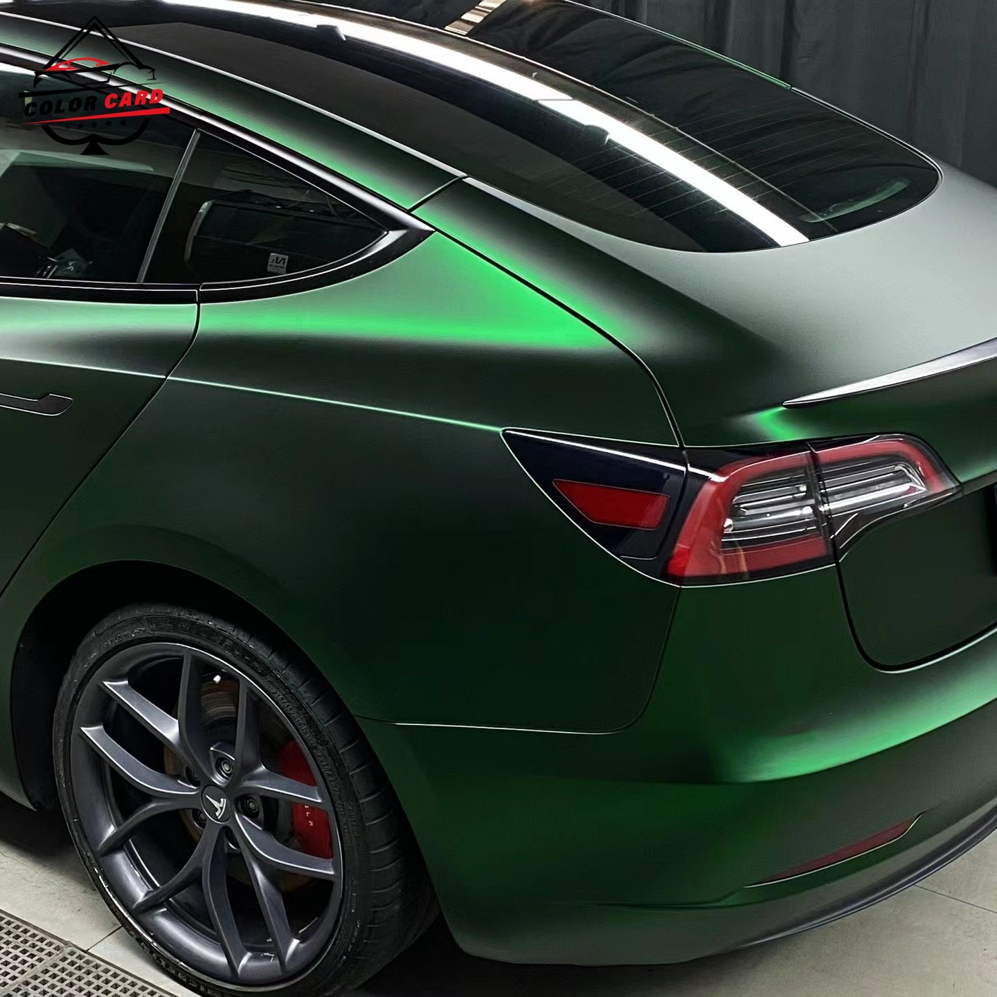Venom Green Matt Metallic Wrap 3M Auto Protective Film 1.52*18M ACE Wrap Adhesive Film Auto Wrap Car Body Film
