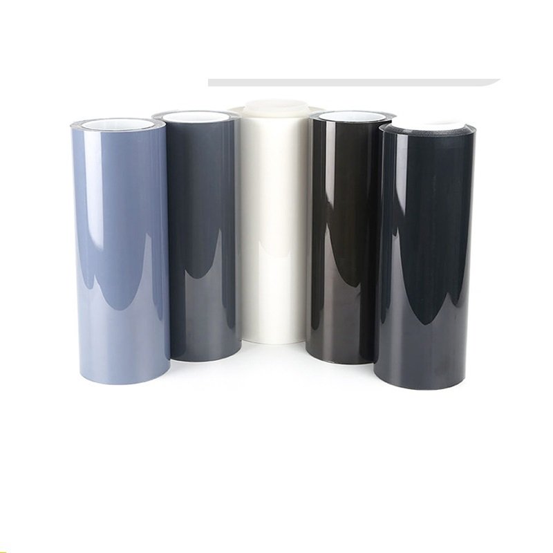 High quality transparent smoked black removable tpu car headlight ppf tint film
