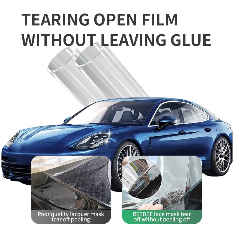 Reedee Wholesale Customized Removable Anti-Aging Anti Yellow High Stretchable Paint Protection Film Clear Ppf Film For Carbody