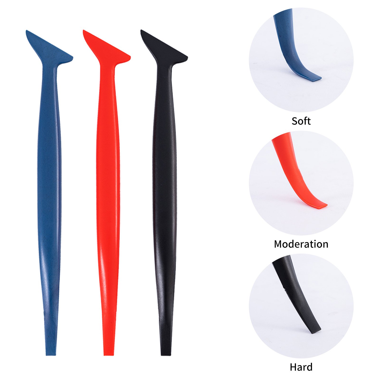 7mo car ppf squeegee vinyl scraper car color changing film tools set car wrap tools squeegee for vinyl film