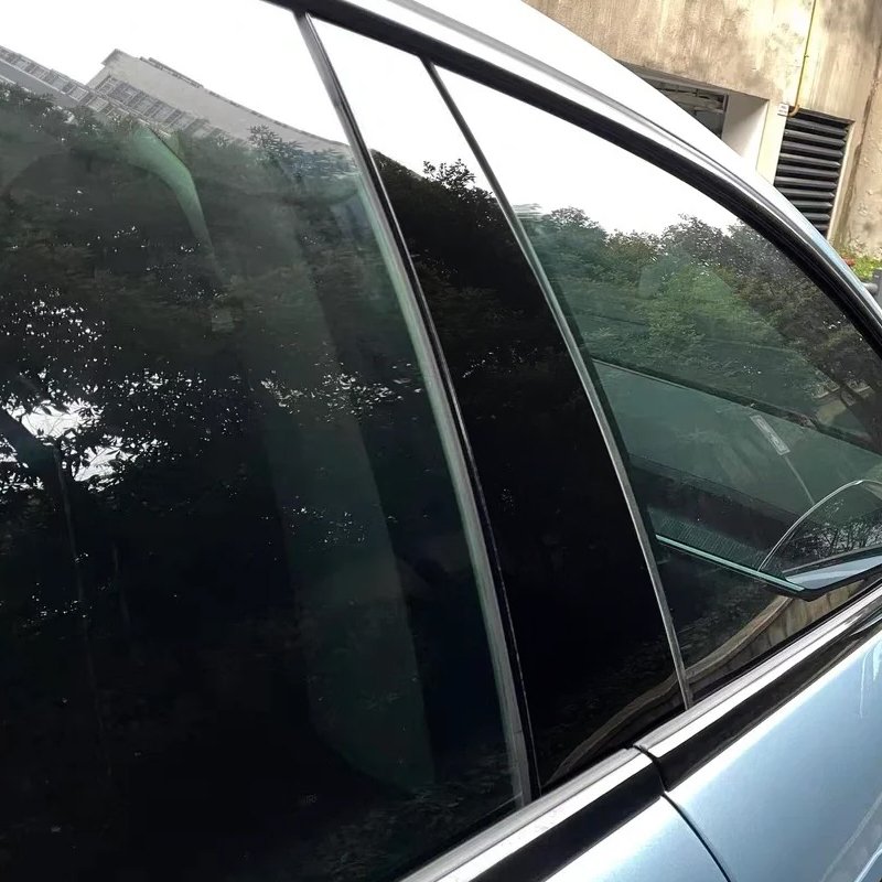 Suitable For Honda Civic Sedan 2006 2007 2008 2009 2010 2011 TPU exterior window BC center column transparent film