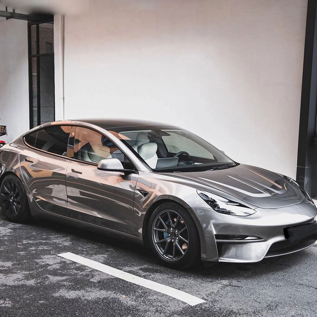 Good Price easy to install PET Liquid Metal Silver Car Wrap Vinyl film Anti-scratch PET Wrap Vinyl