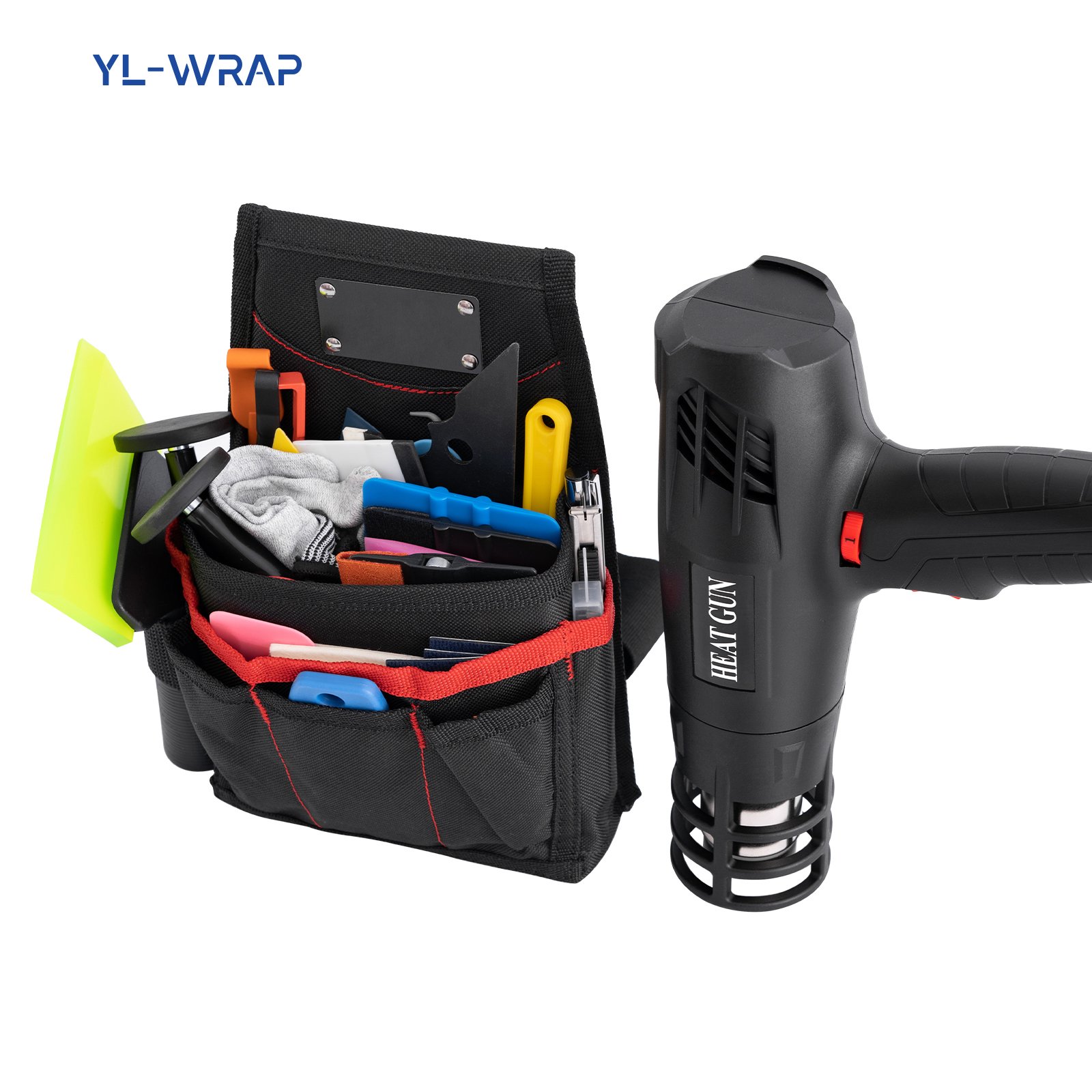 Professional Wrap Vinyl Film Color Change Car Tinted Tools Set Window Tint Tools Kit Wrapping Tool Kit