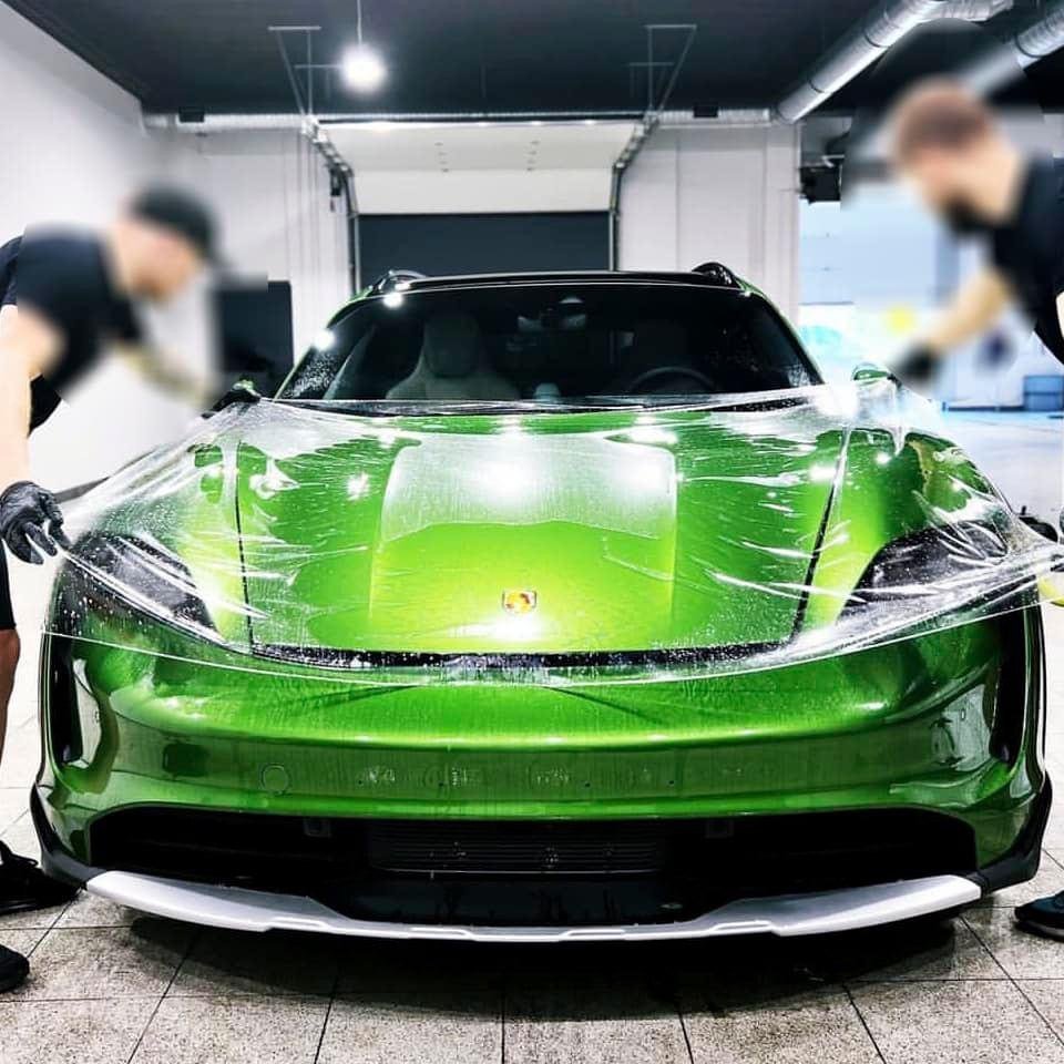 Small Size 6.5mil Self Healing Lamp Body Car Paint Lamp Baking Solar Film Self-healing Clear High Adhesive Car Film