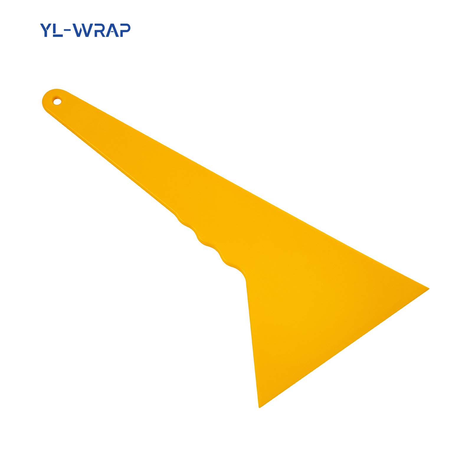 Most Popular Yellow Hard Triangular Scraper Car Window Tint Tools Squeegee for Car Film tools Kit