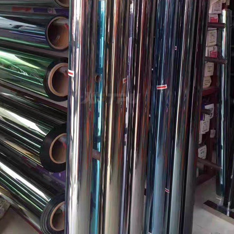 99%UVR Rejection Heat Control Window Film Sun Blocking Reflective One Way Mirror Window Film Chameleon Series Window Glass Film