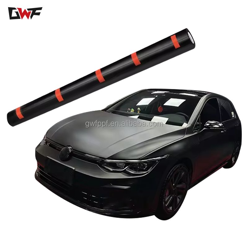 USA Quality Self Healing Transparent PPF Film Black Matte Car Paint Protection Film TPU Car Protective Film
