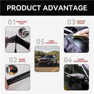 USA Quality Self Healing Transparent PPF Film Black Matte Car Paint Protection Film TPU Car Protective Film