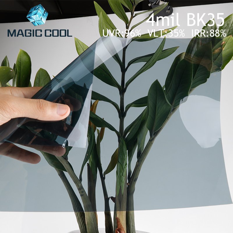 Factory direct sale 4MIL VLT 35% auto solar window tint film car stickers nano ceramic film