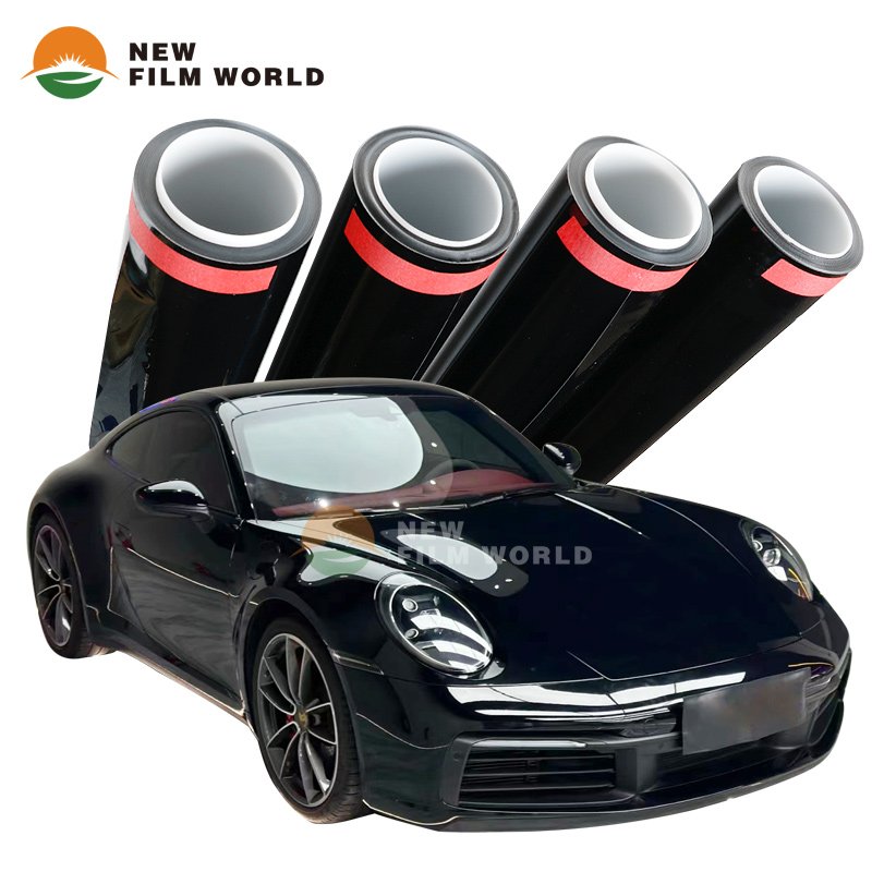 Gloss Black Car Film self healing Clear ppf tpu Material film CEO//PPF 6.5mil TPU glossy tpu ppf paint protection film