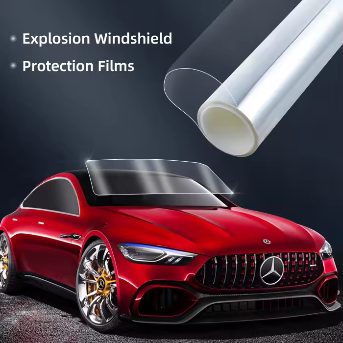 7.5mil TPU Solar Window Film for Front Glass Protection Car Windshield Protection Film for Car Window