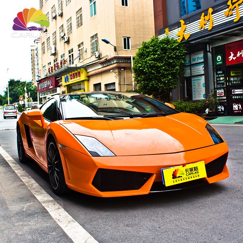 High Stretchable Car Vinyl Wrap Glossy Pearl Candy Film Germany Glue Custom Vinyl Stickers In Car Wrap Paper With PVC Film Roll