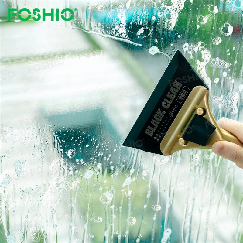 Foshio 70A 80A 90A Car Window Film Tools Brass Handle Tint Squeegee For Glass Doors