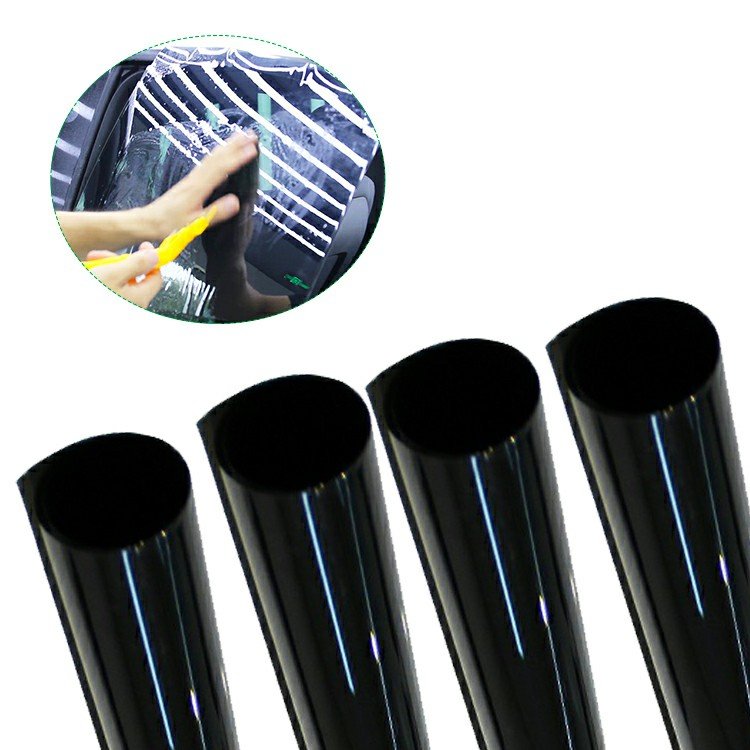 Nalinv Factory Price 5% 15% 35% 50% 70% VLT 0.61*30M Car Tint 2Ply 1Ply Carbon Dyed 98% Ir Nano-coating TPU Car Window Film