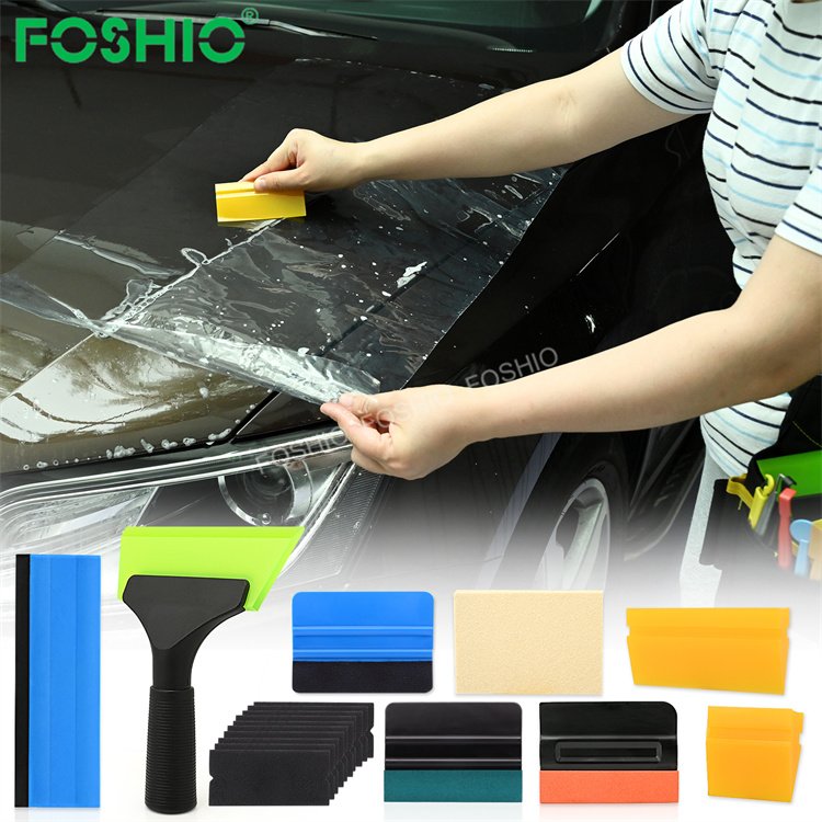 Foshio Design Hot Air Gun For Car Vinyl Wrapping Tool Tool Kit Squeegee Set