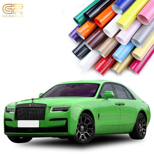 Bright Starry Grey Charm Blue Diamond Glitter Wrapping Car Film Wrap Adhesive Vinyl Roll