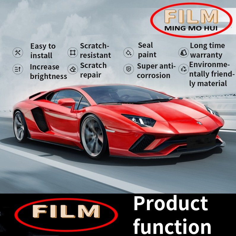 High Quality 6.5/7.5Mil Anti Scratch High Flexible Gloss Clear PPF TPH Car Body Ppf Paint Protection Film