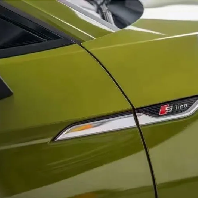 Annhao PET Ultra Glossy Army Green Wrapping Film crystal gloss dark green Car Vinyl Wrap vinyl
